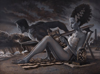 Illustration for article titled The Bride of Frankenstein is ready for her honeymoon after 75 years